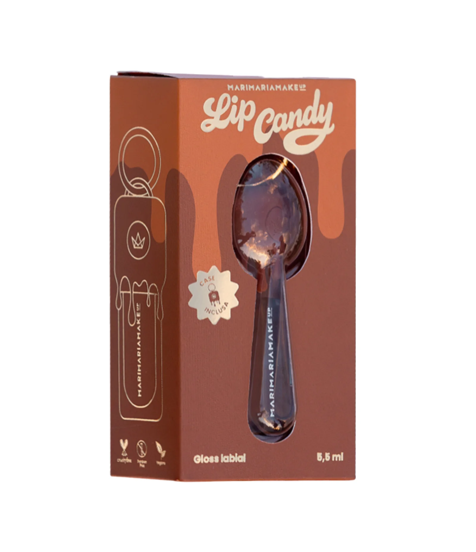 Lip Candy Brigadeiro 5ml Mari Maria Brigadeiro de Morango 1