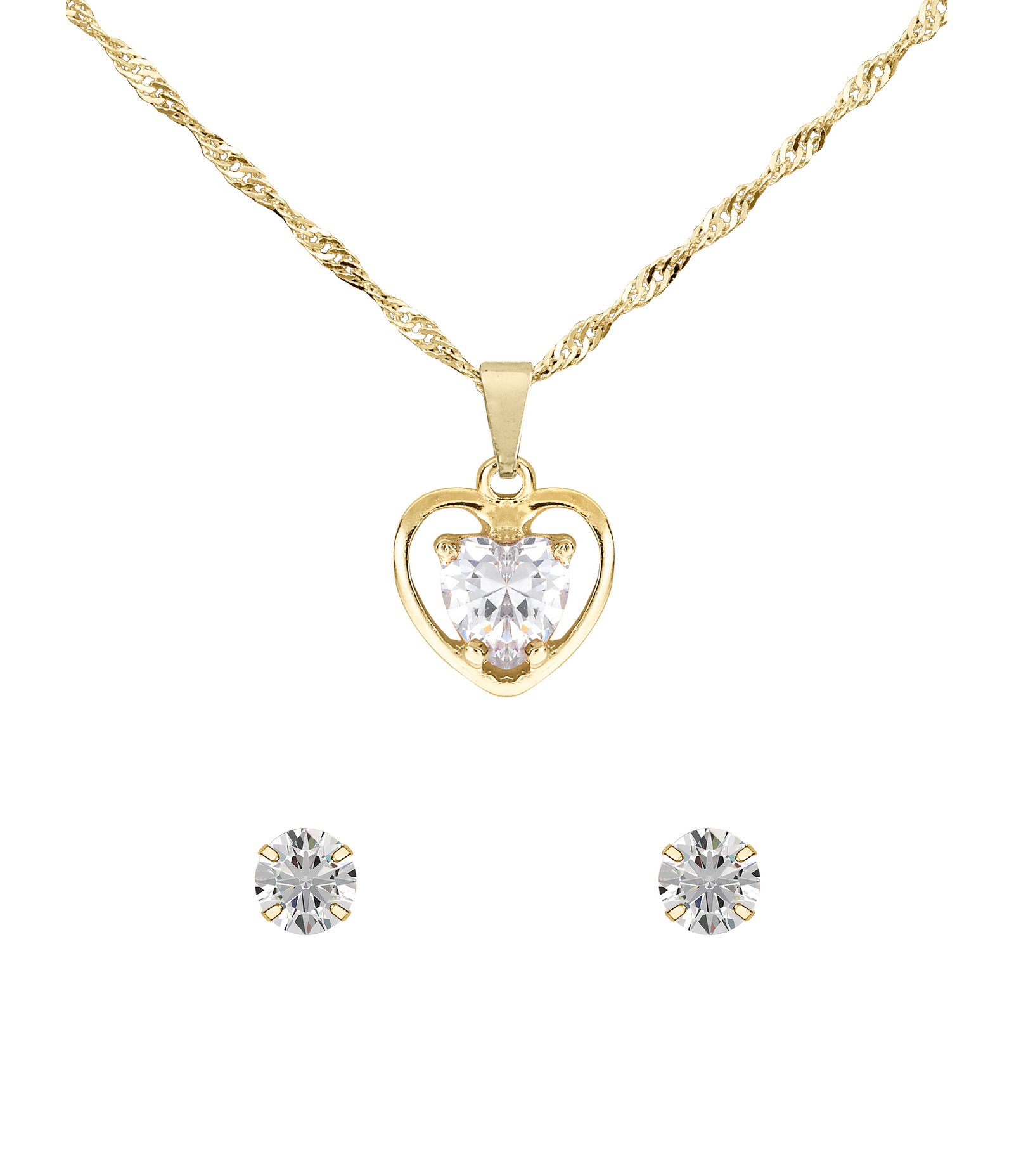 Kit Relógio SJ Feminino Analógico com Caixa em Metal e Pulseira em Champion Dourado 3