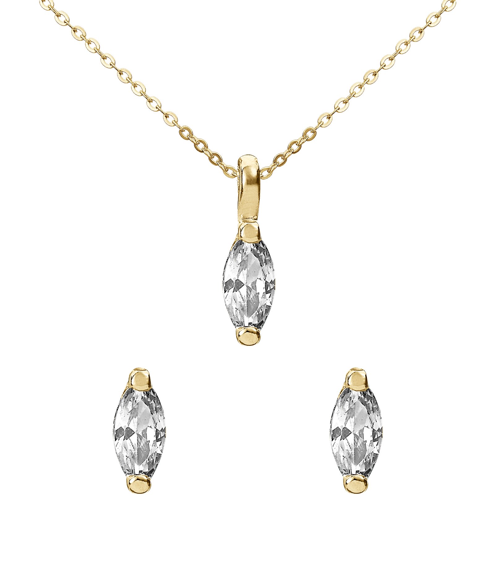 Kit Relógio Analógico Aço Feminino Champion Dourado 3