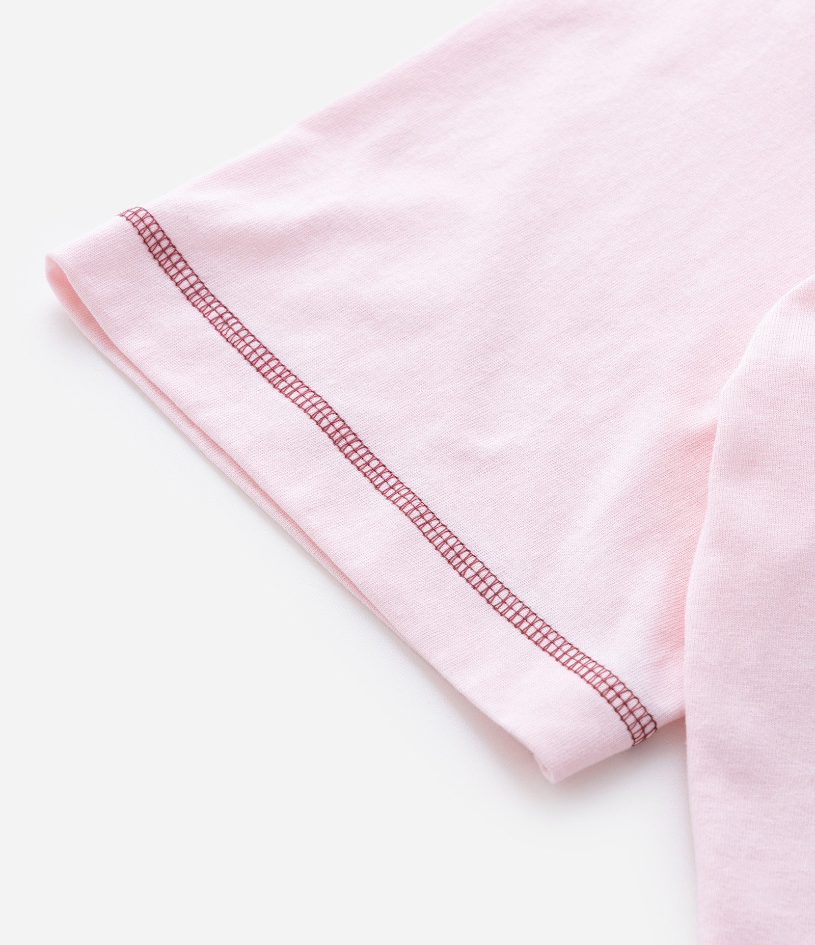 Camiseta Manga Curta em Algodão com Estampa Girl Rosa 6