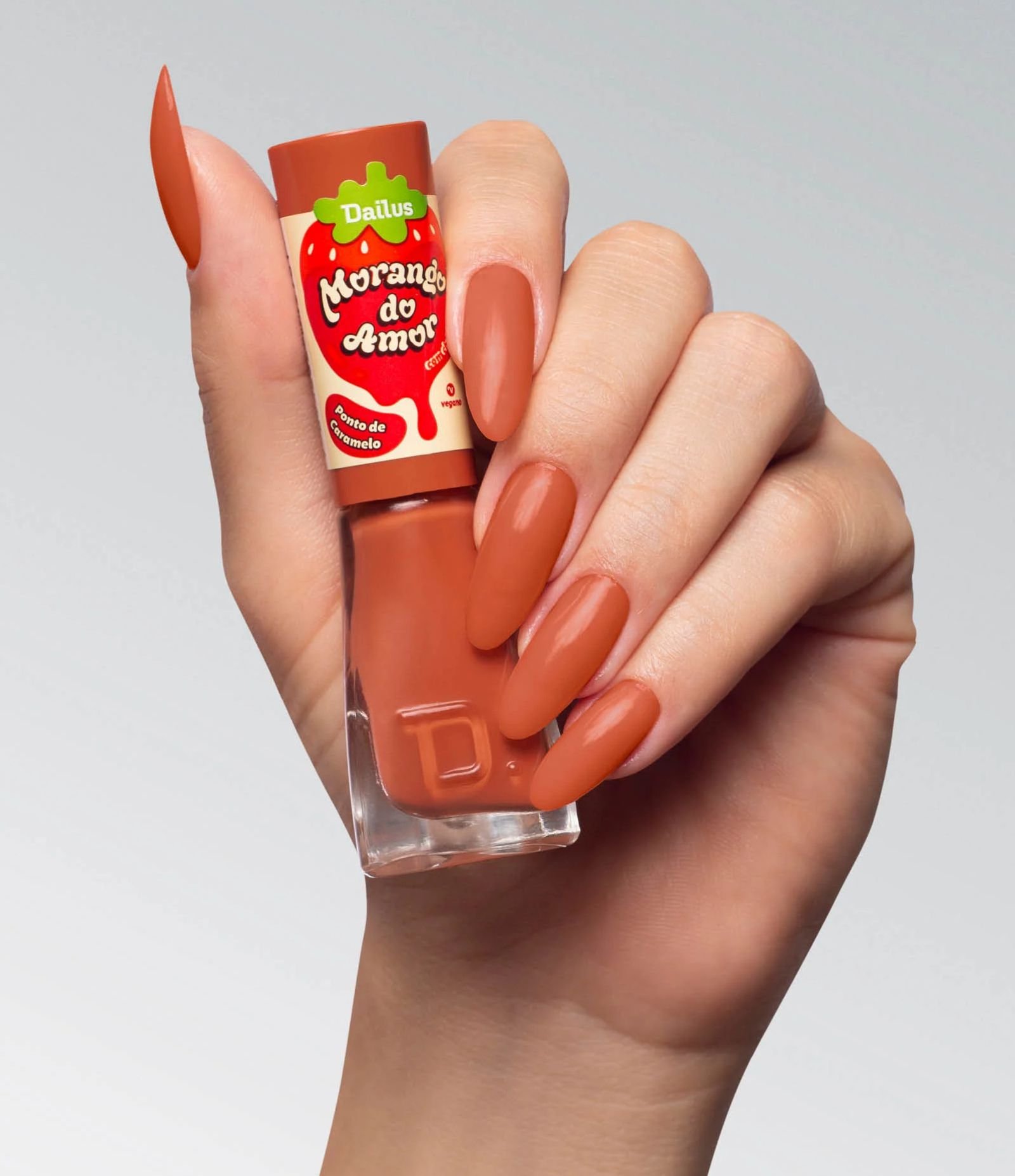 Esmalte 8ml Morango do Amor Dailus Caramelo 4