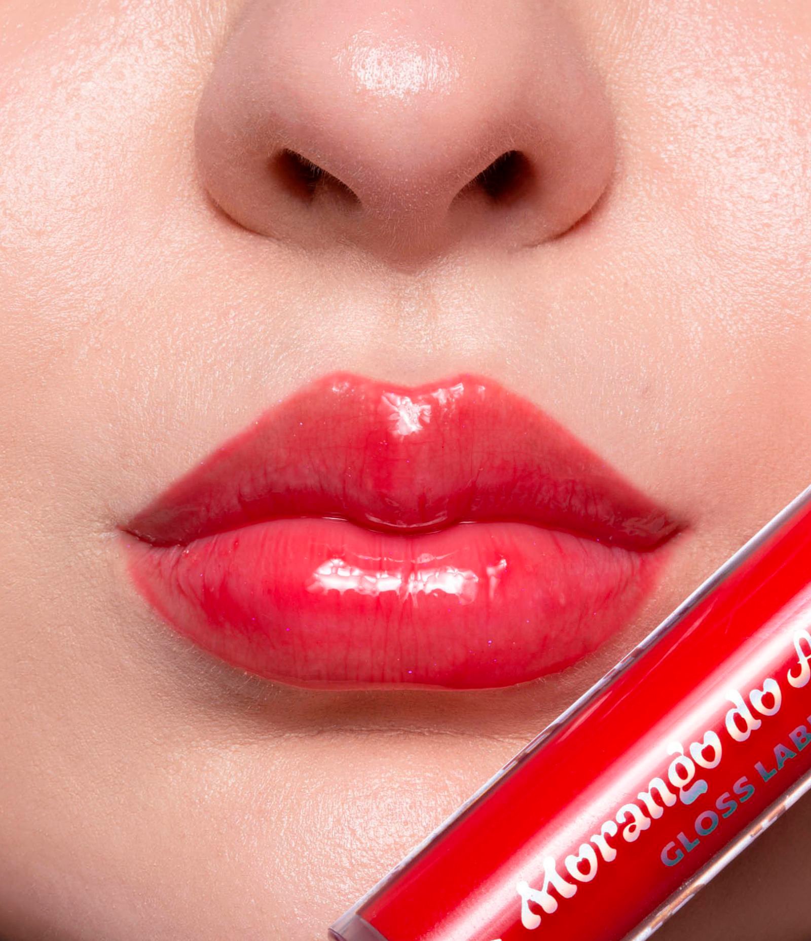 Gloss Labial 4ml Morango do Amor Dailus Morangão 2