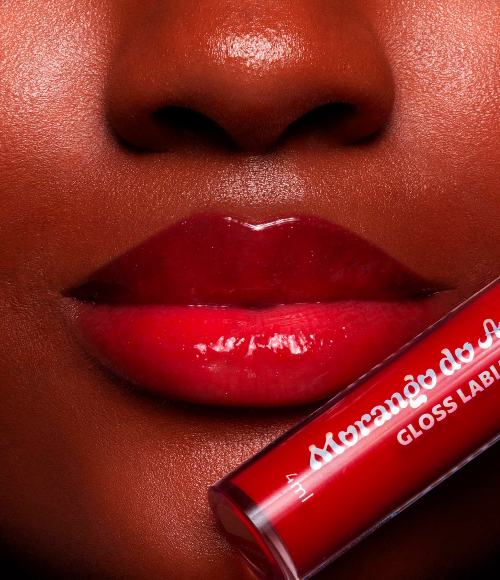 Gloss Labial 4ml Morango do Amor Dailus Morangão 3