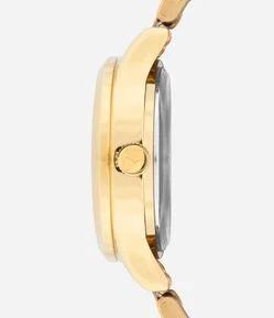  Kit Relógio Analógico Condor Aço Modelo CO2035NFZ K4K