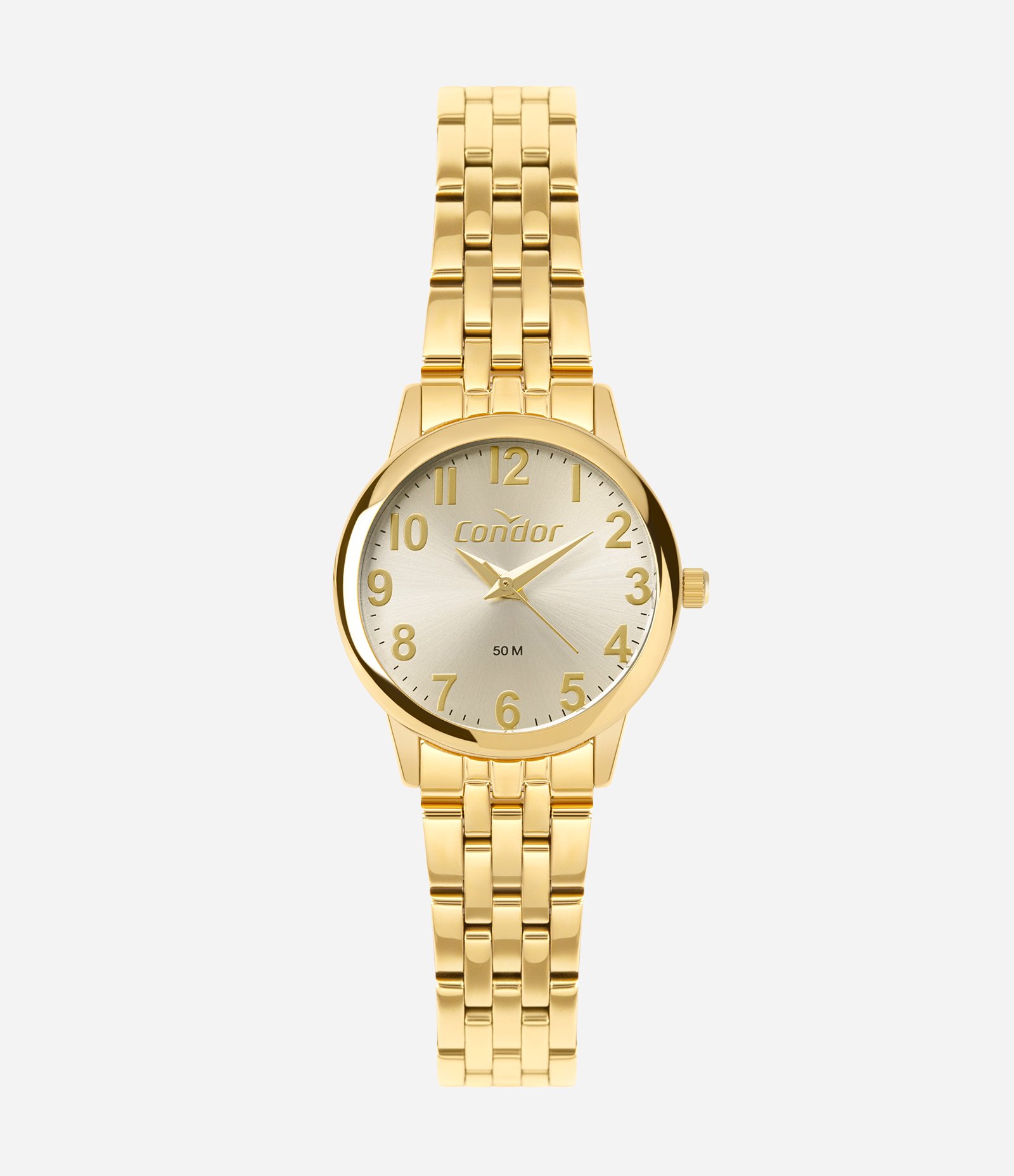 Relógio Analógico Condor Aço Modelo CO2035NPS 4X Dourado 1