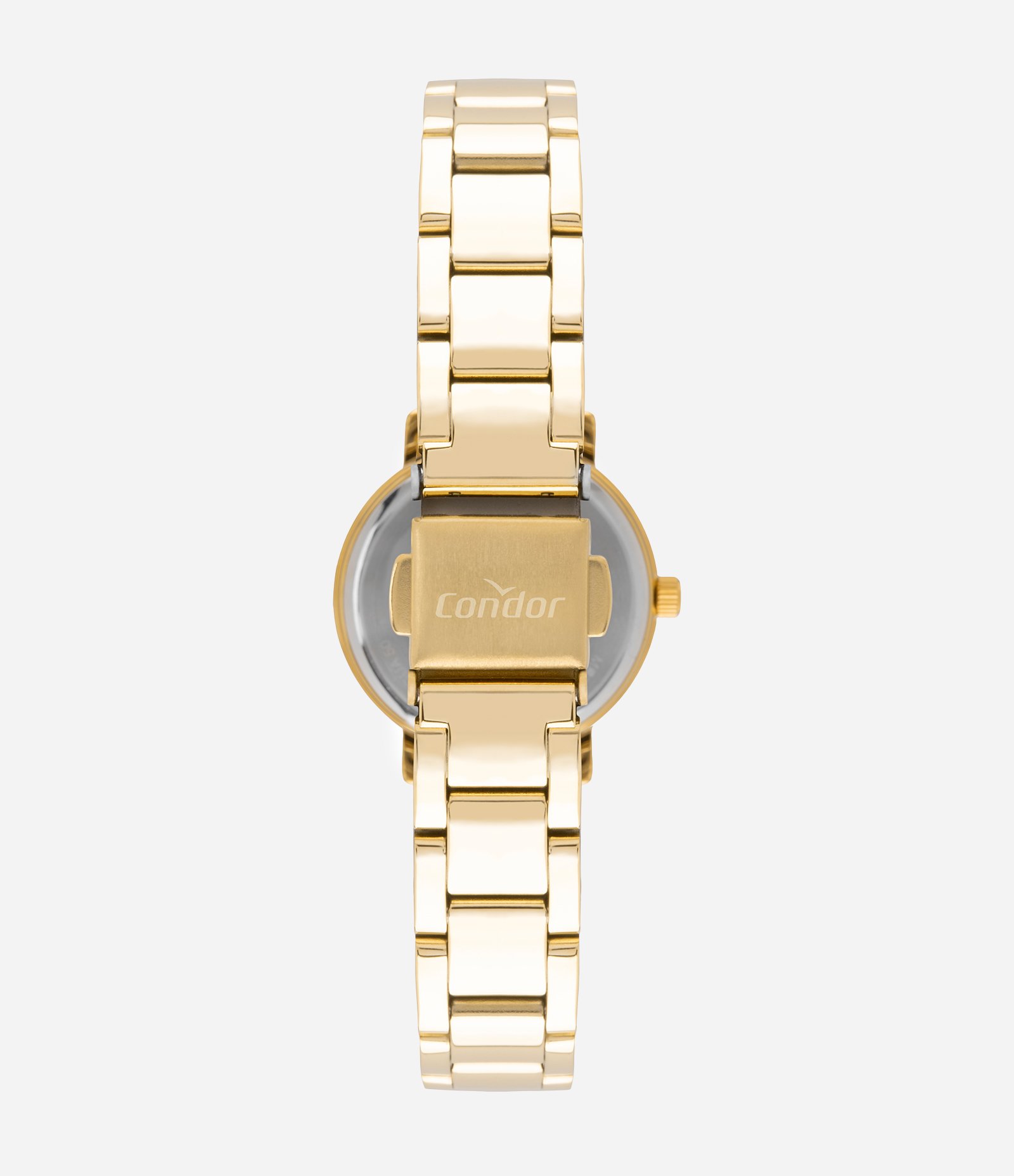 Kit Relógio Analógico Condor Aço Modelo CO2035NPY K4K Dourado 3