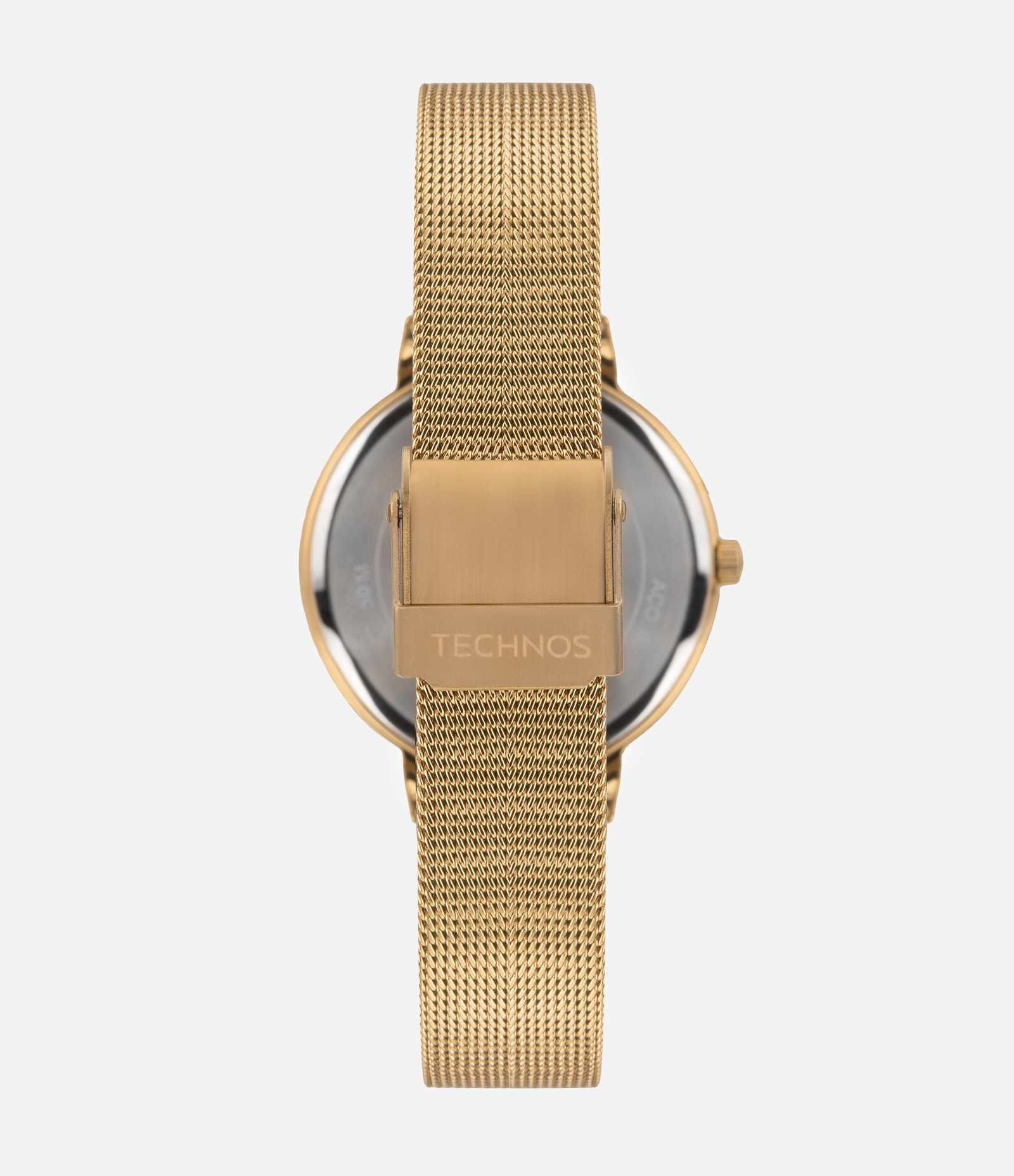 Kit Relógio Analógico Technos Aço Modelo 2035NBW K1X Dourado 3