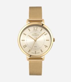 Kit Relógio Analógico Technos Aço Modelo 2035NBW K1X