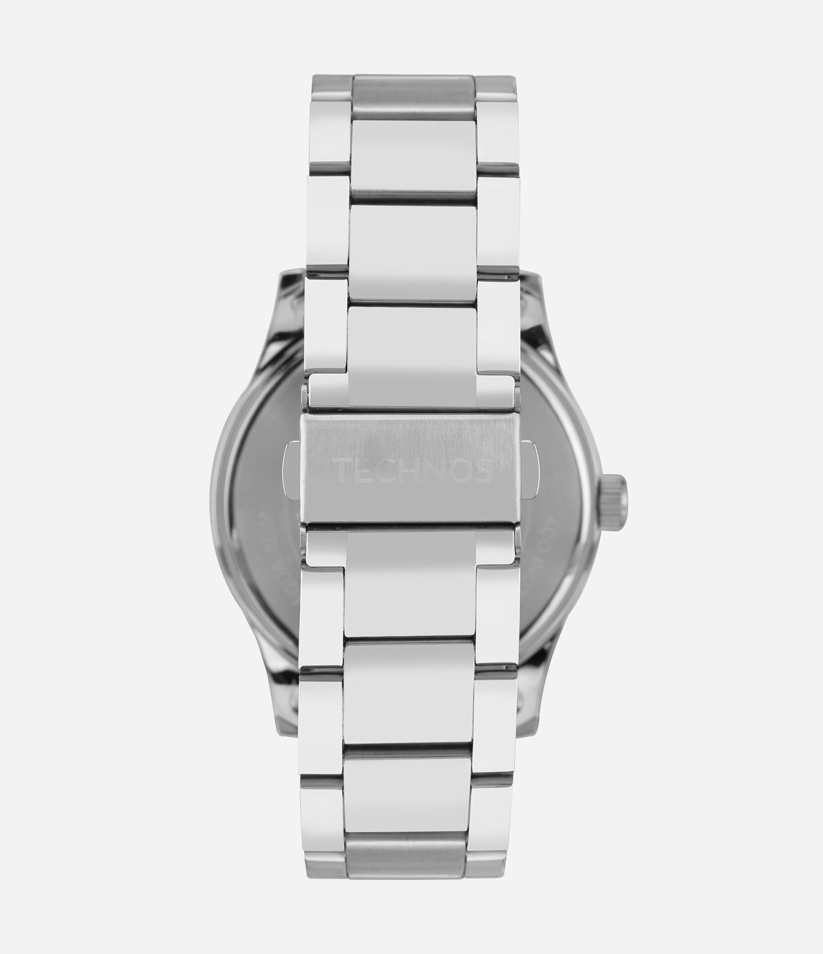  Relógio Analógico Technos Aço 2115UCD 1B Prata 3