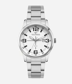  Relógio Analógico Technos Aço 2115UCD 1B