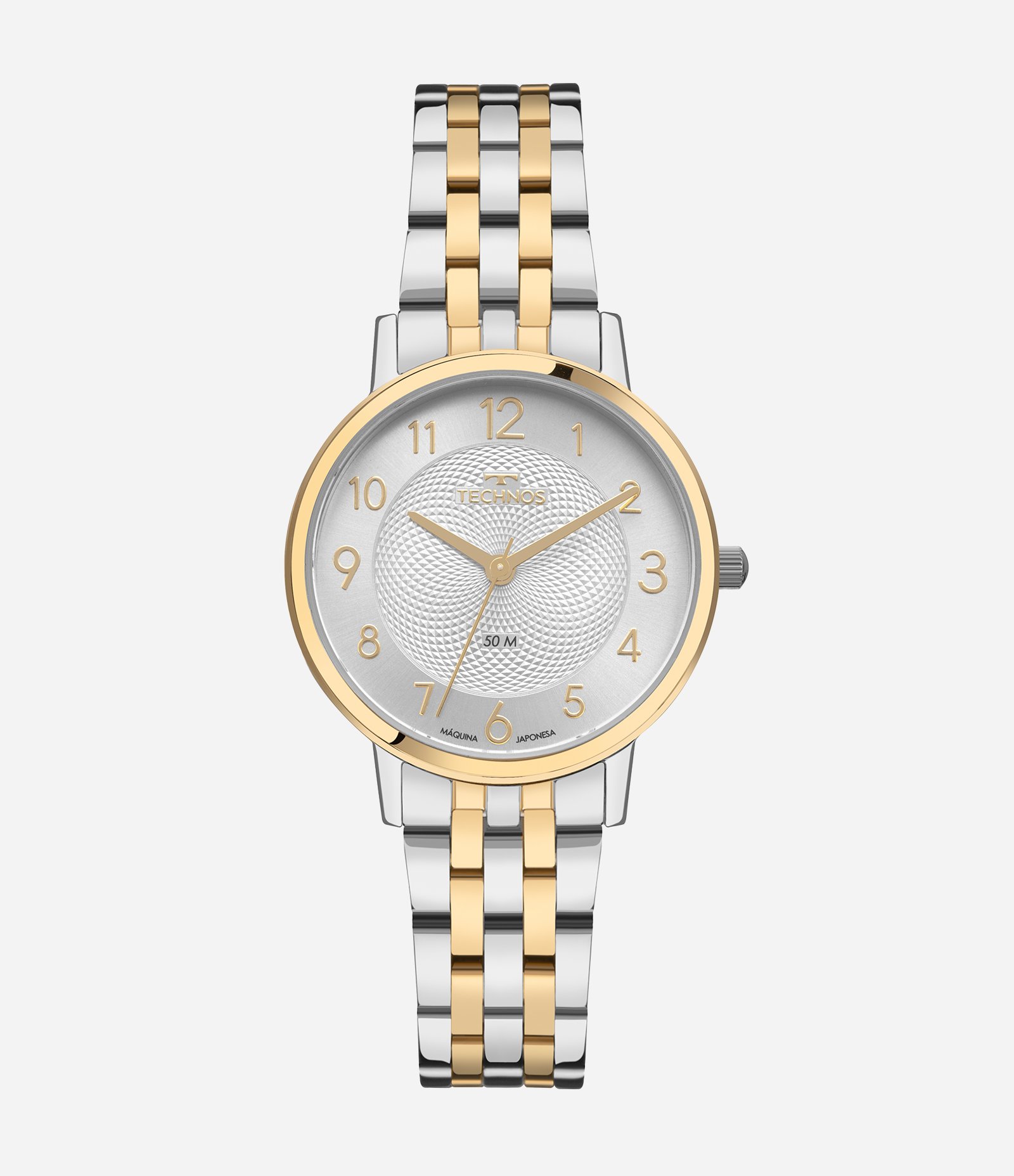  Relógio Analógico Technos Aço 2035NEX 1K Bicolor 1