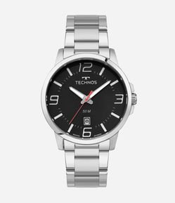  Relógio Analógico Technos Aço Modelo 2315LBA 1P