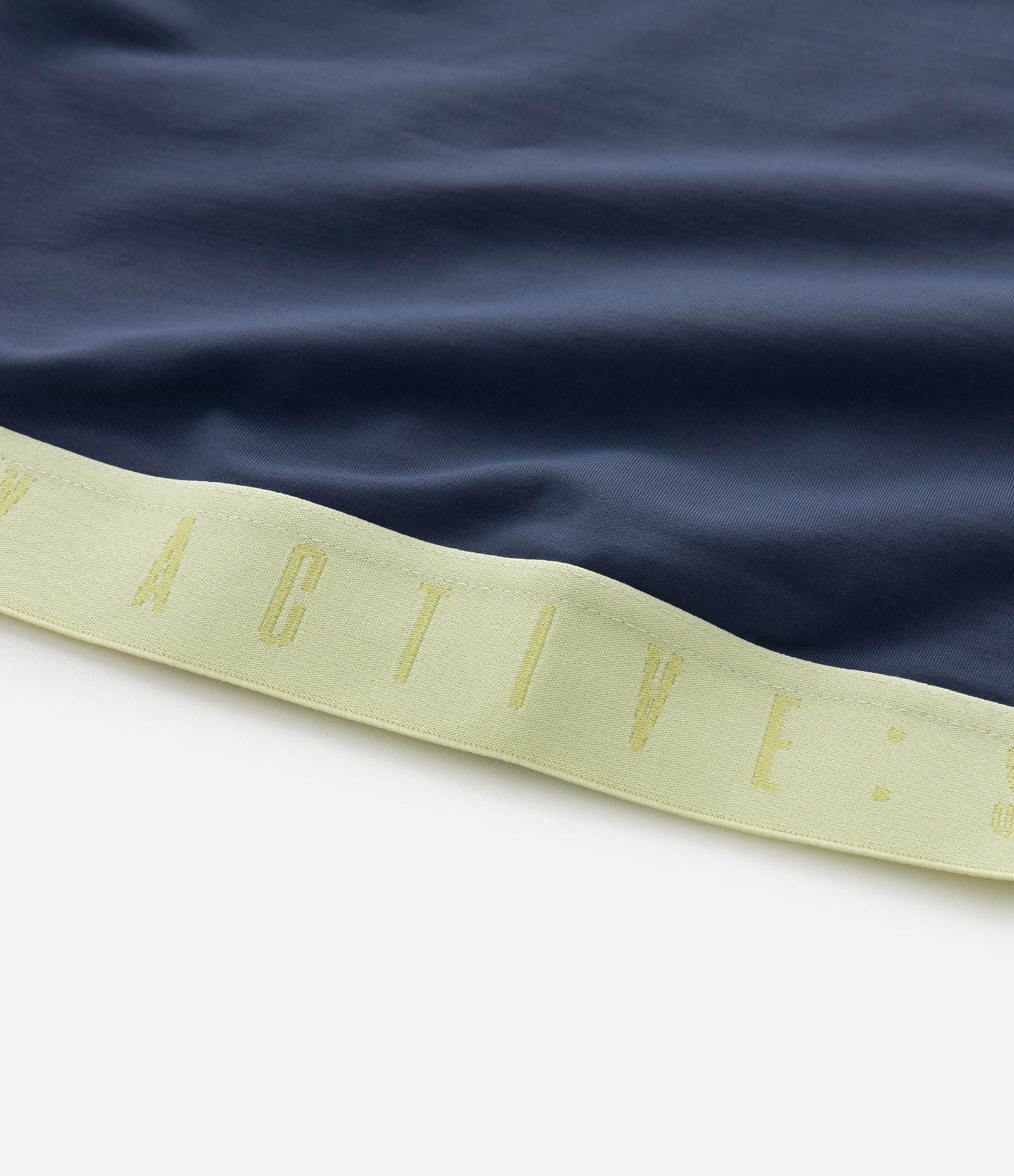 Top Esportivo Dry Nadador com Faixa Contrastante Azul 4