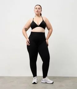 Calça Legging Esportiva em Microfibra sem Gancho