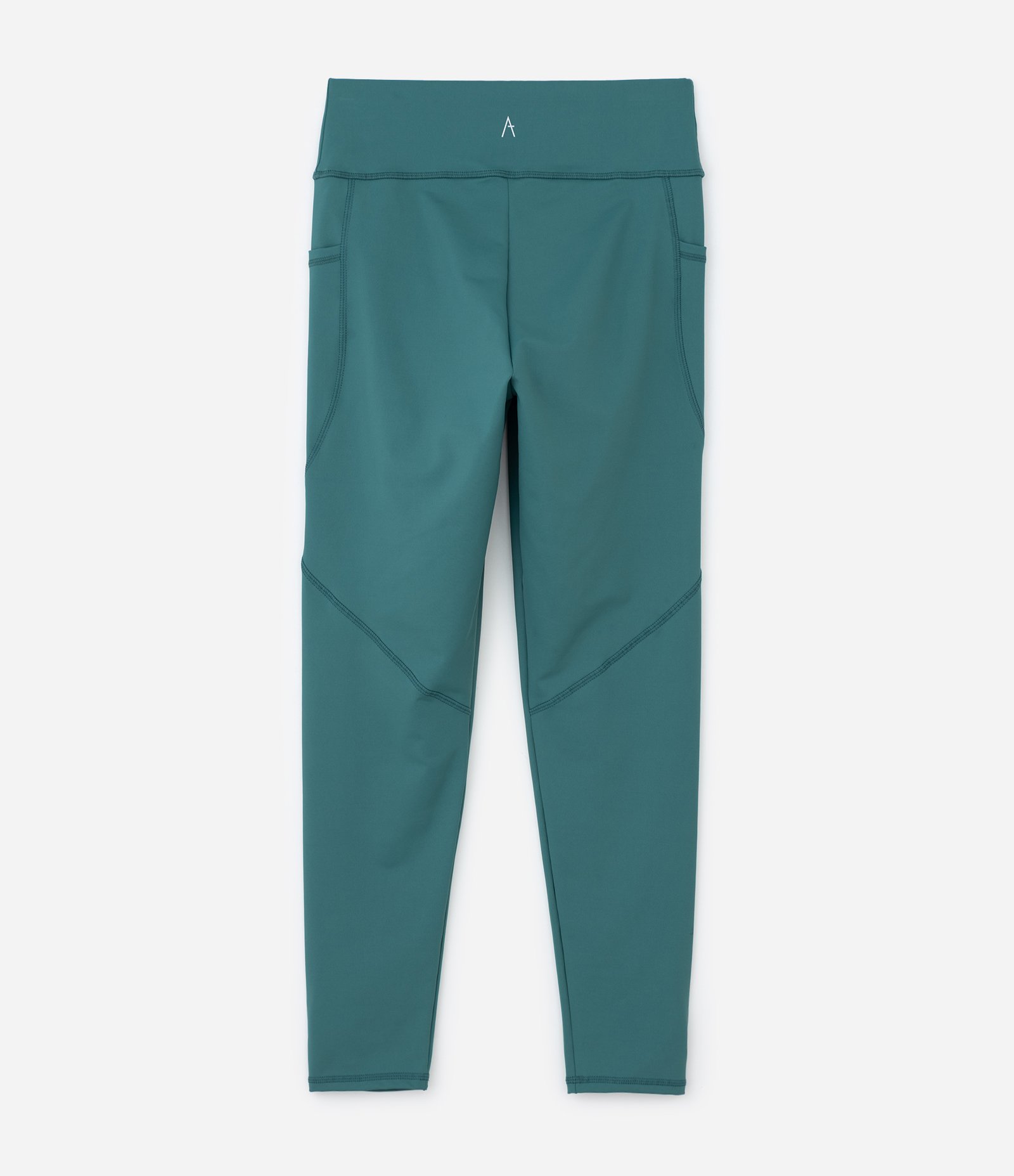 Calça Legging Dry com Bolsos Laterais Curve & Plus Size Verde 2