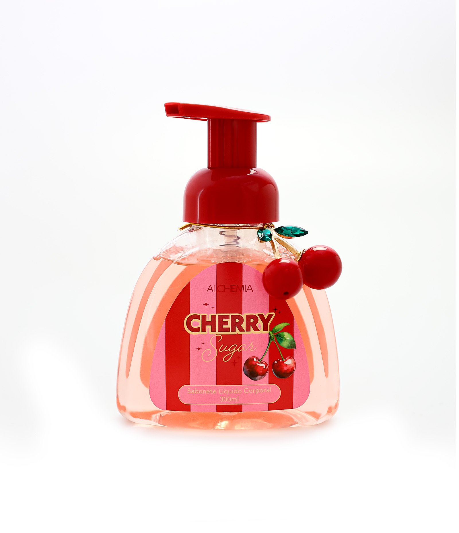 Sabonete Liquido Corporal Cherry Sugar Alchemia 300ml 1