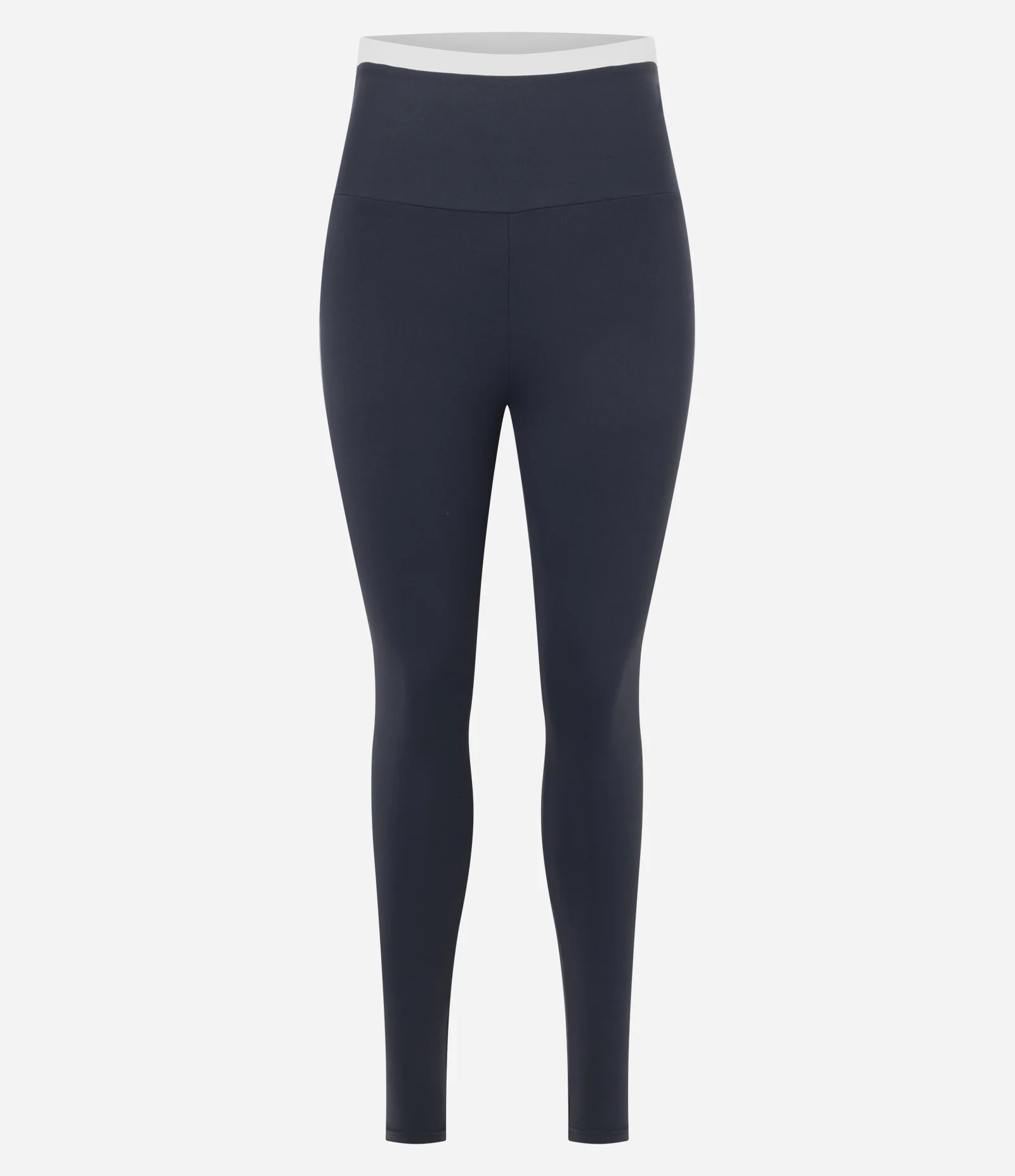 Calça Legging Contraste Maxxi com Recorte Preto 1