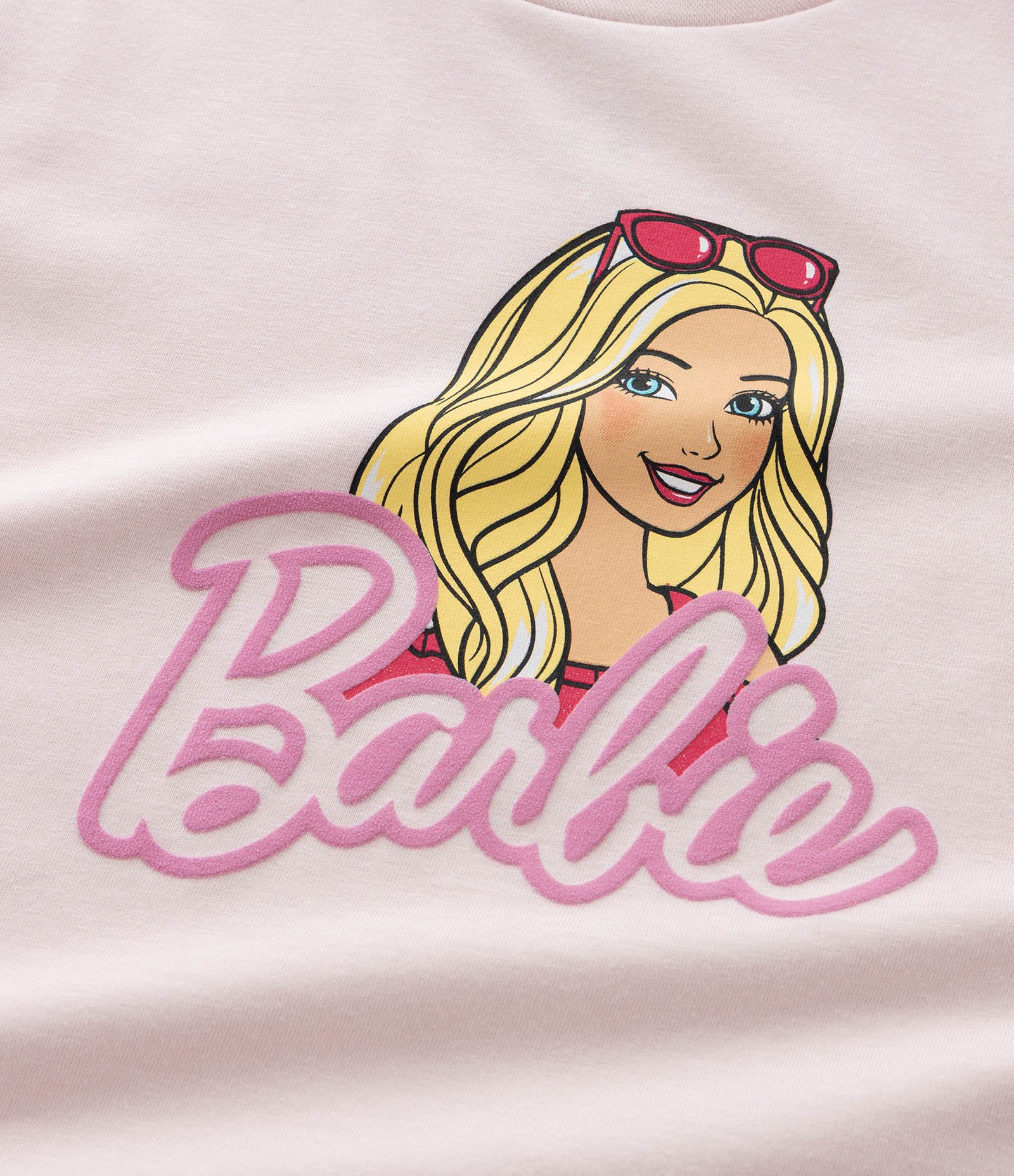 Pijama Infantil com Estampa da Barbie – Tam 5 a 12 Anos Rosa Claro 11