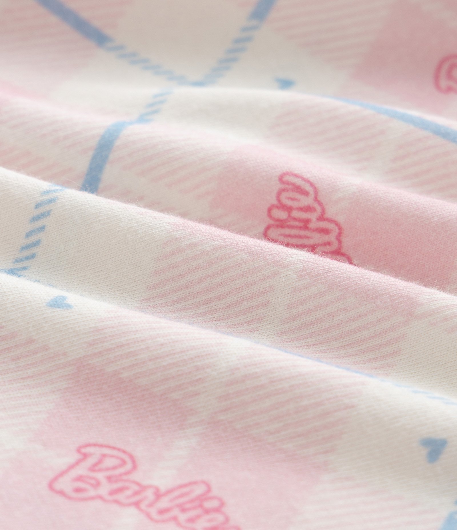 Pijama Infantil com Estampa da Barbie – Tam 5 a 12 Anos Rosa Claro 7