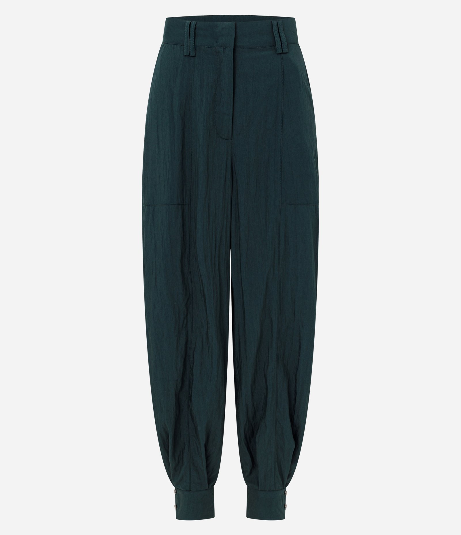 Calça Jogger em Viscose com Pespontos Verde 5