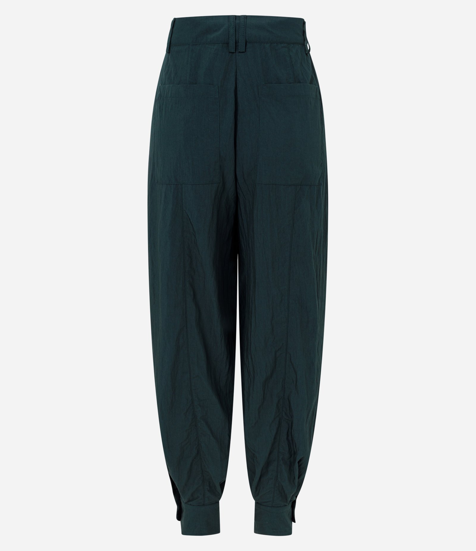 Calça Jogger em Viscose com Pespontos Verde 6
