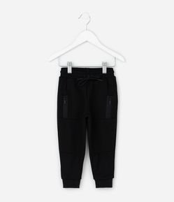 Calça Jogger em Moletom sem Felpa - Tam 1 a 6 Anos