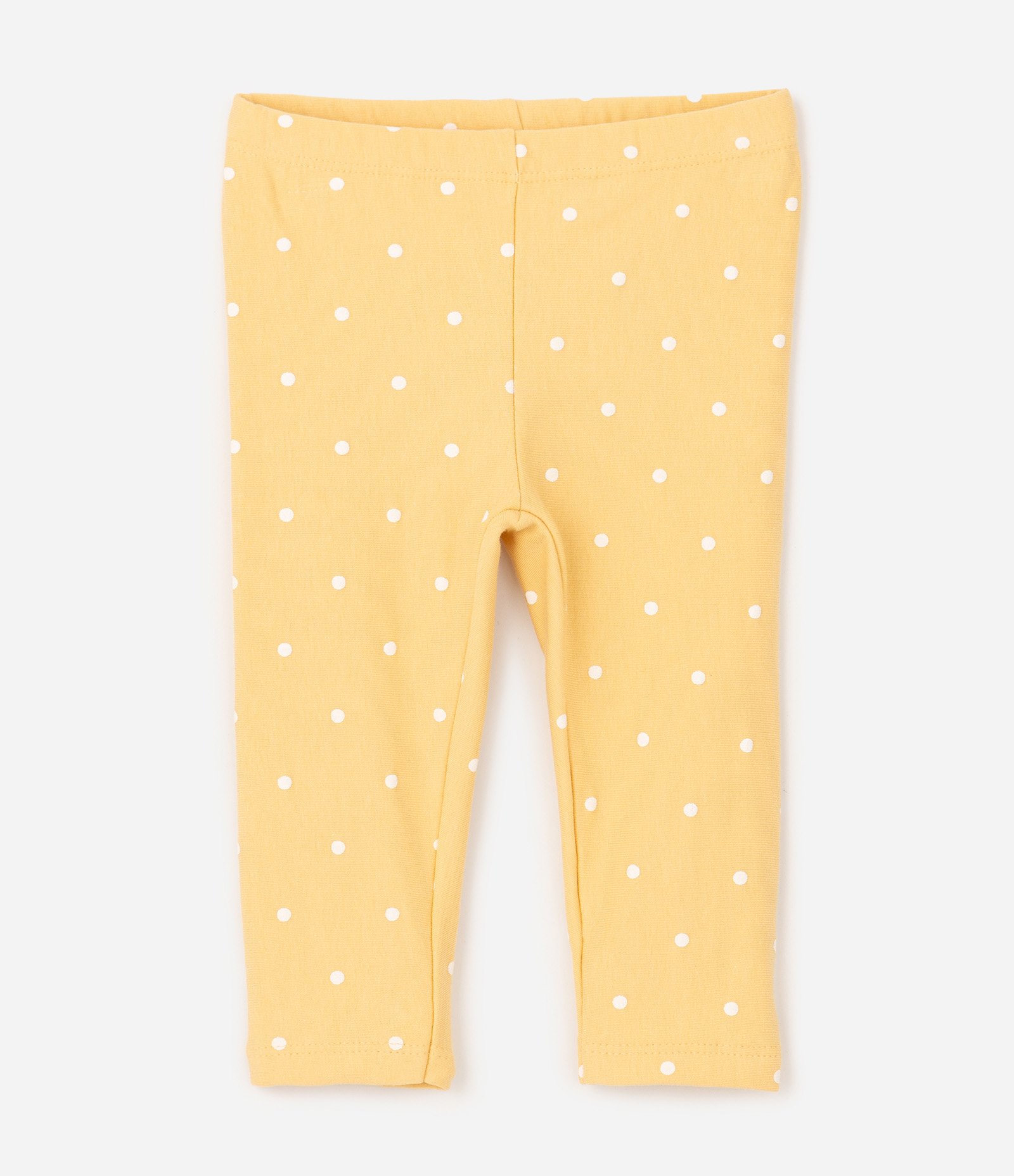Conjunto Infantil Casaco e Calça com Abelhinhas e Poá – Tam RN a 18 Meses Amarelo 2
