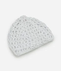 Touca em Crochê Liso