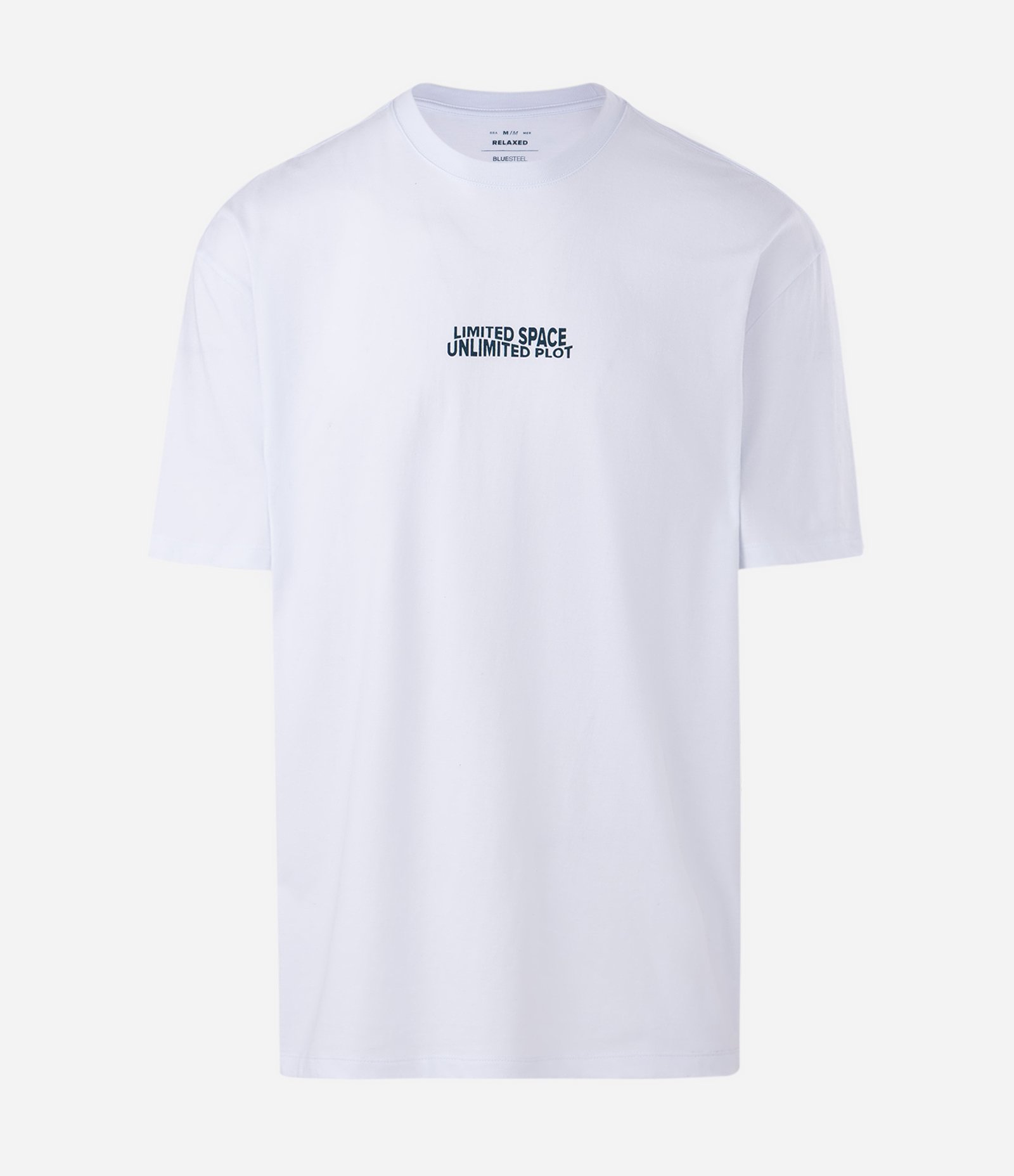 Camiseta Relaxed em Algodão com Estampa Divertida de Sardinha Branco 5