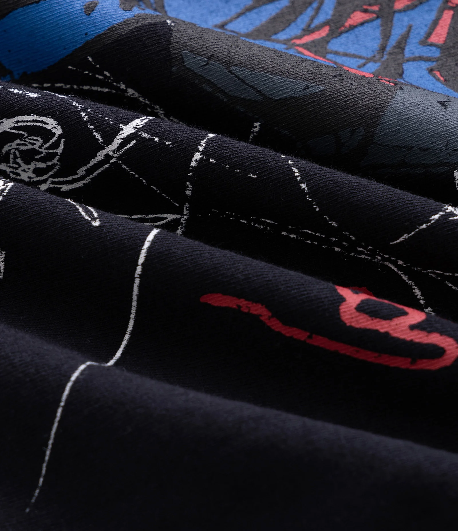 Camiseta Manga Curta em Algodão Homem Aranha Punk Preto 7