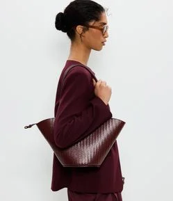 Bolsa Shopper Média Estruturada com Textura