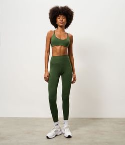 Calça Legging Esportiva em Microfibra