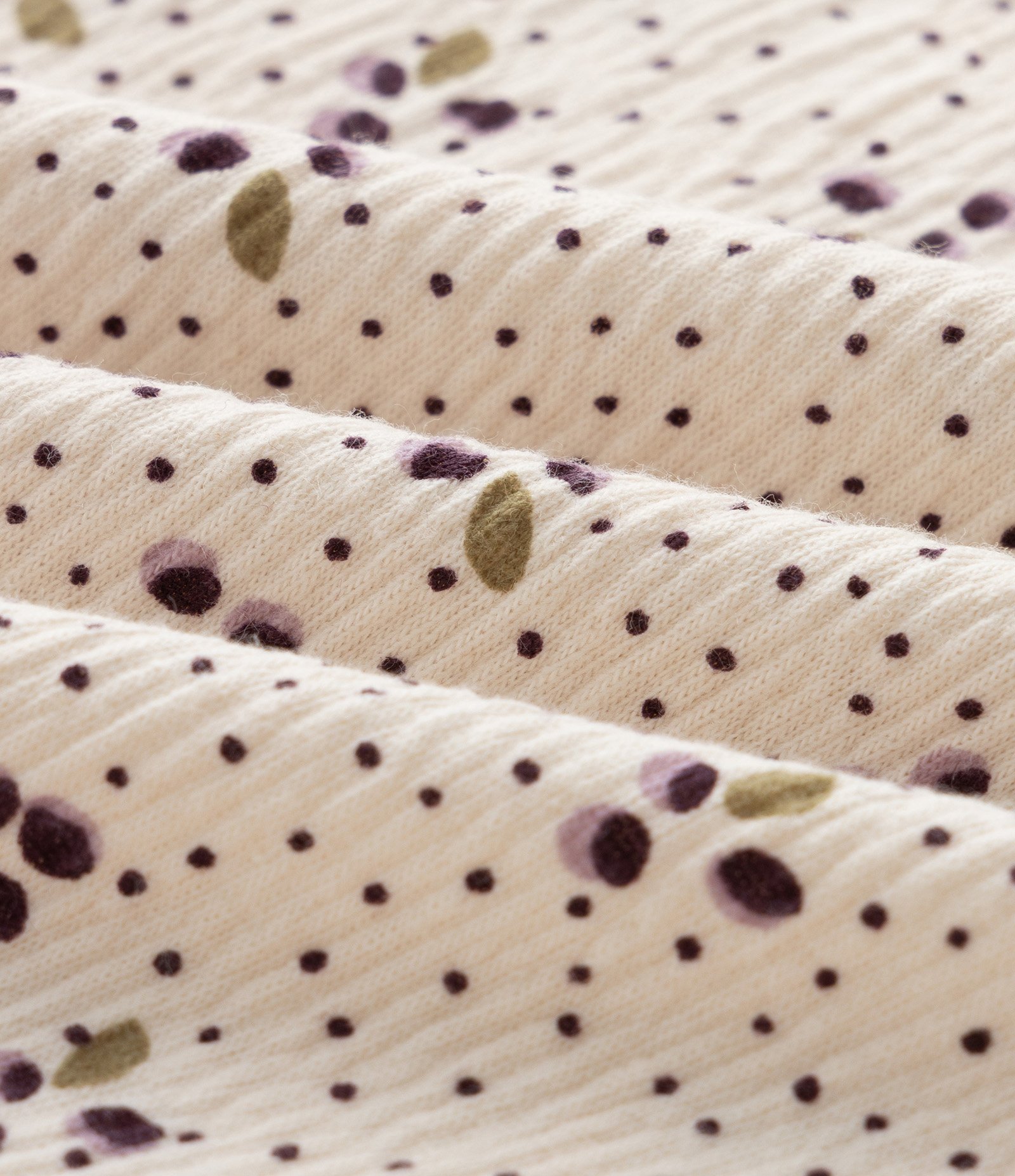 Body Infantil Anarruga Floral Liberty – Tam 0 a 18 Meses Bege Claro 4