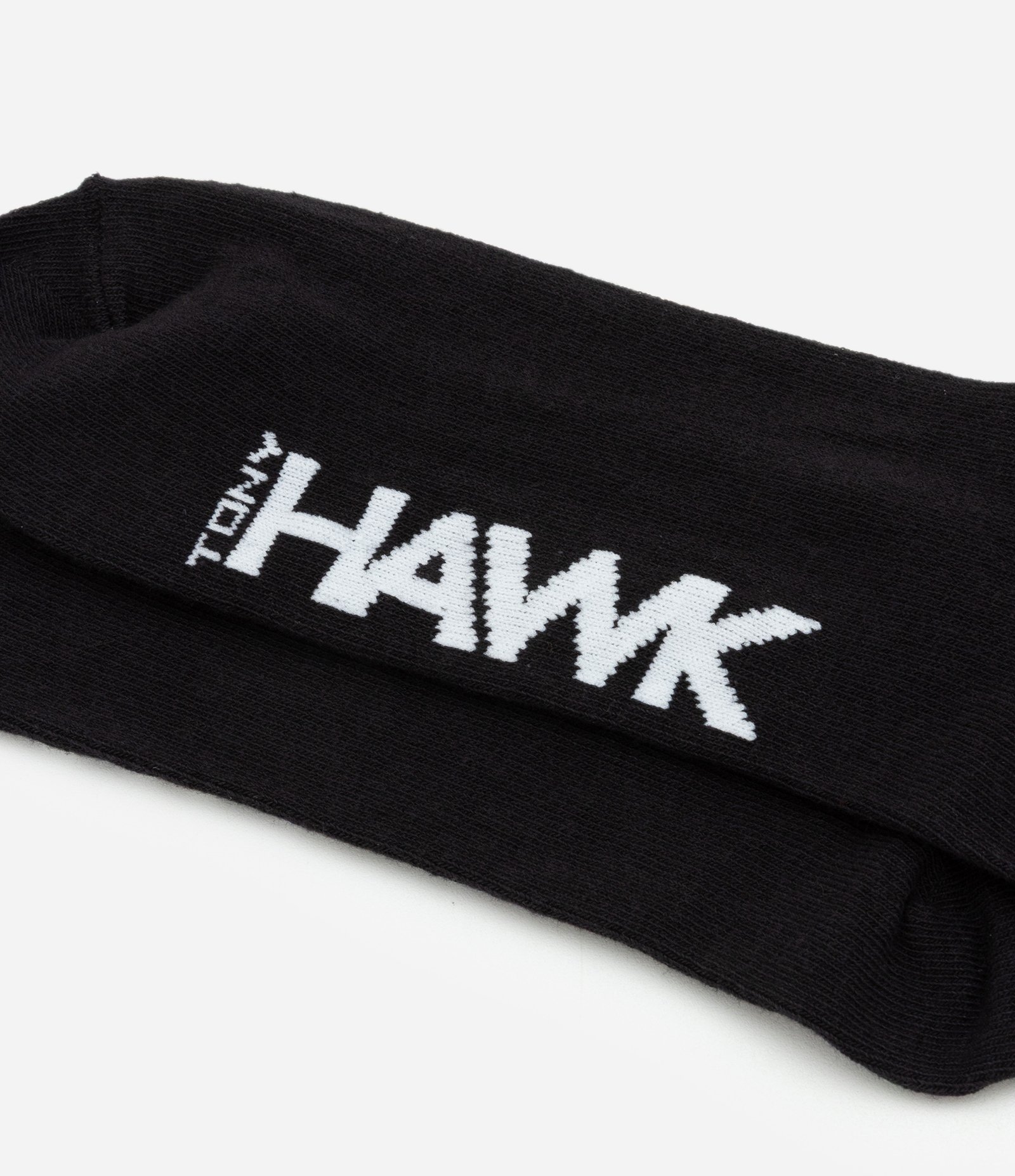 Meia Cano Longo em Algodão com Estampa Tony Hawk Preto 4