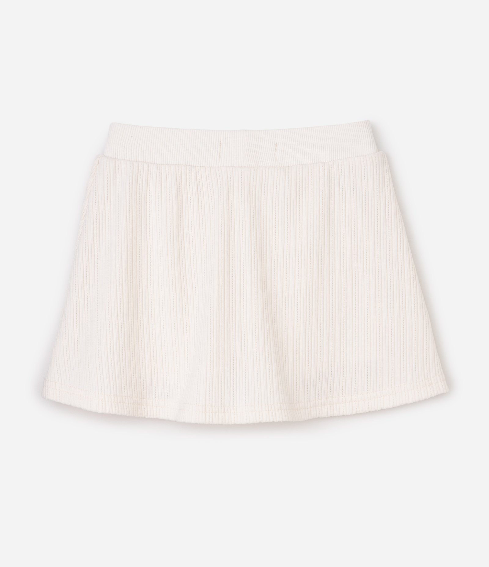 Conjunto Infantil Texturizada com Gola Polo – Tam 1 a 6 Anos Off White 6