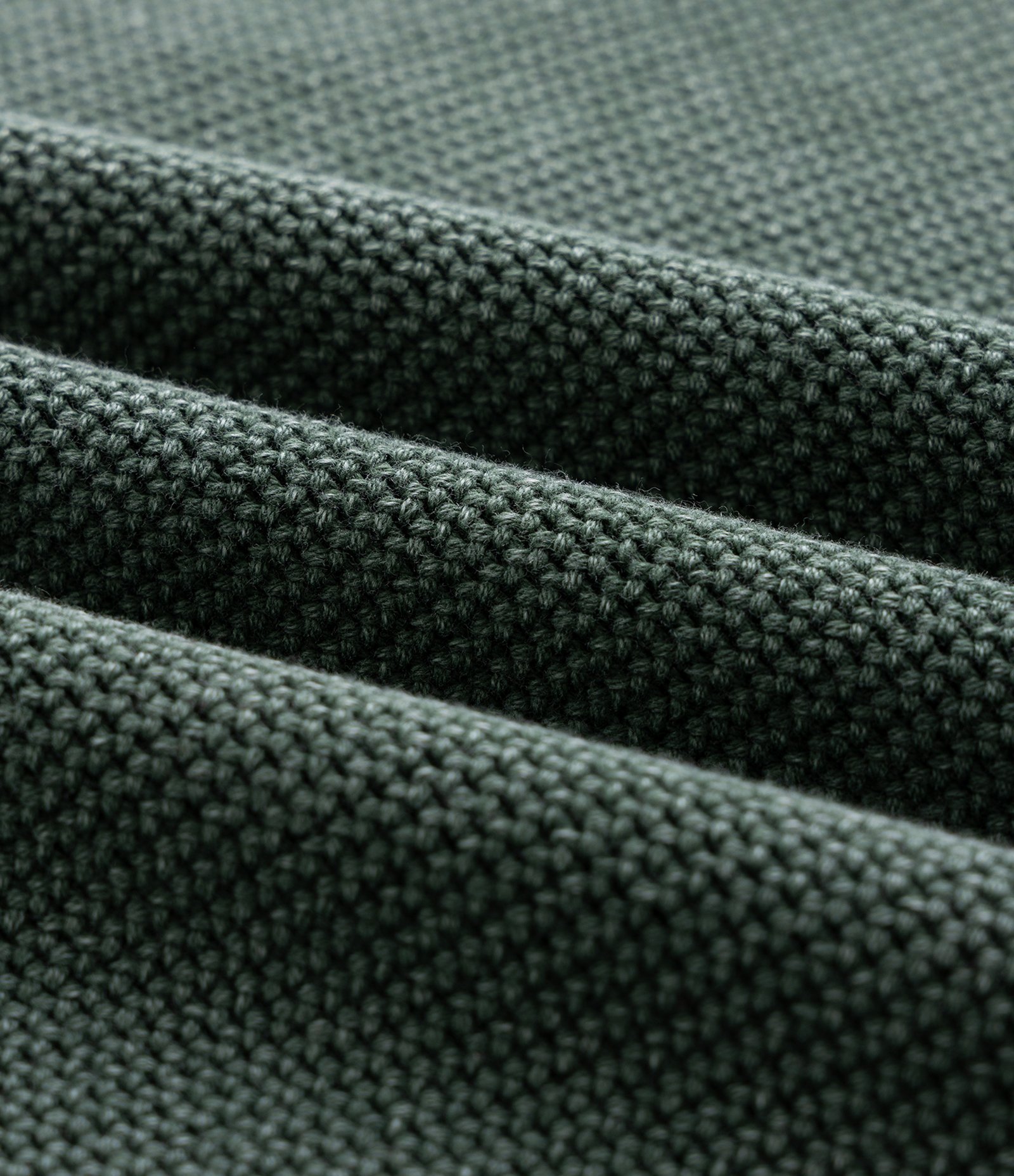 Suéter Boxy em Algodão Texturizado Verde 6