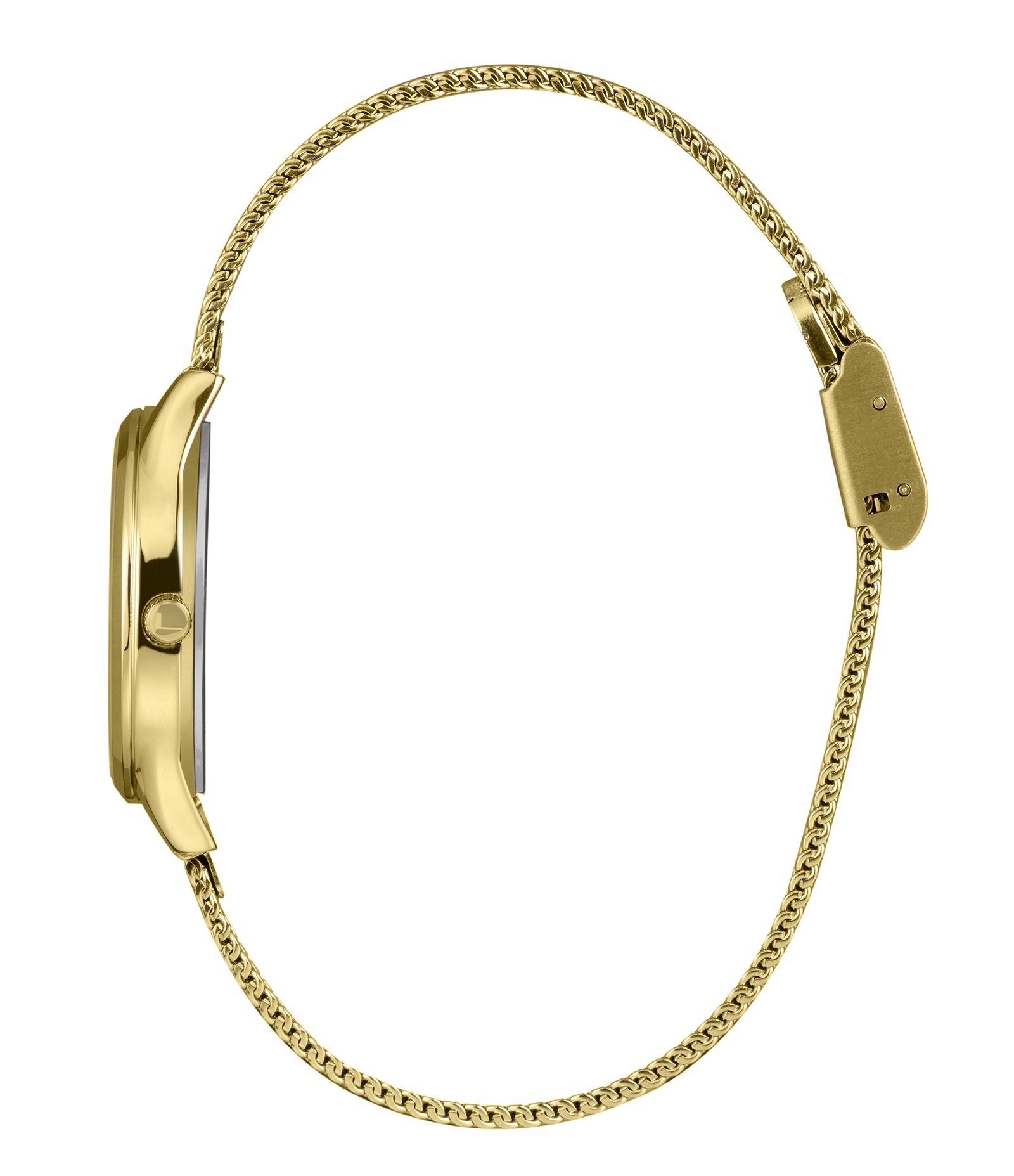 Relógio Analógico Aço Feminino Lince Dourado 2