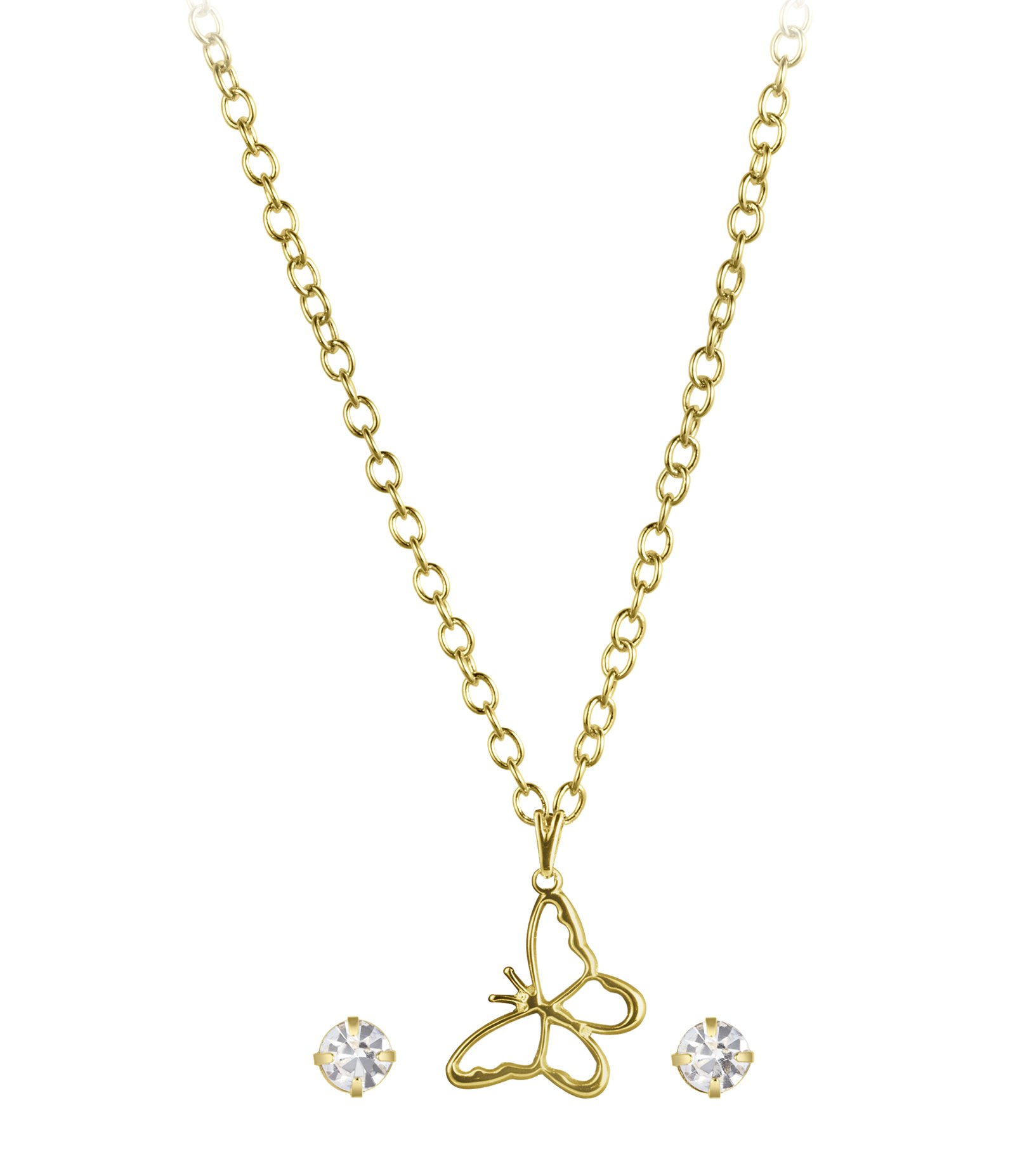 Relógio Analógico Aço Feminino Lince Dourado 4