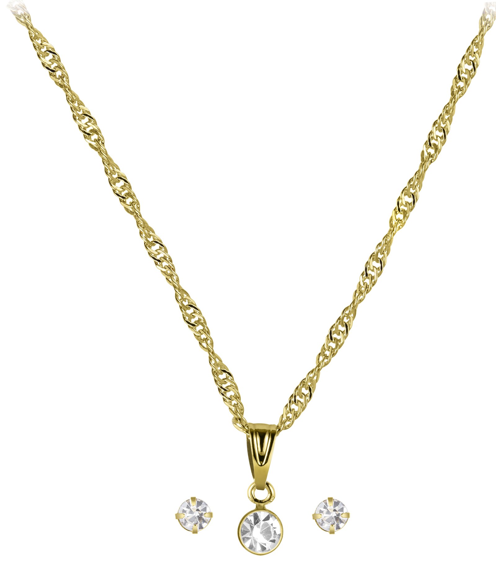 Relógio Analógico Aço Feminino Lince Dourado 4