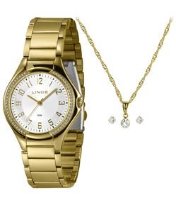 Relógio Analógico Aço Feminino Lince