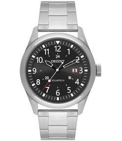 Relógio Solartech Analógico Aço Masculino Orient