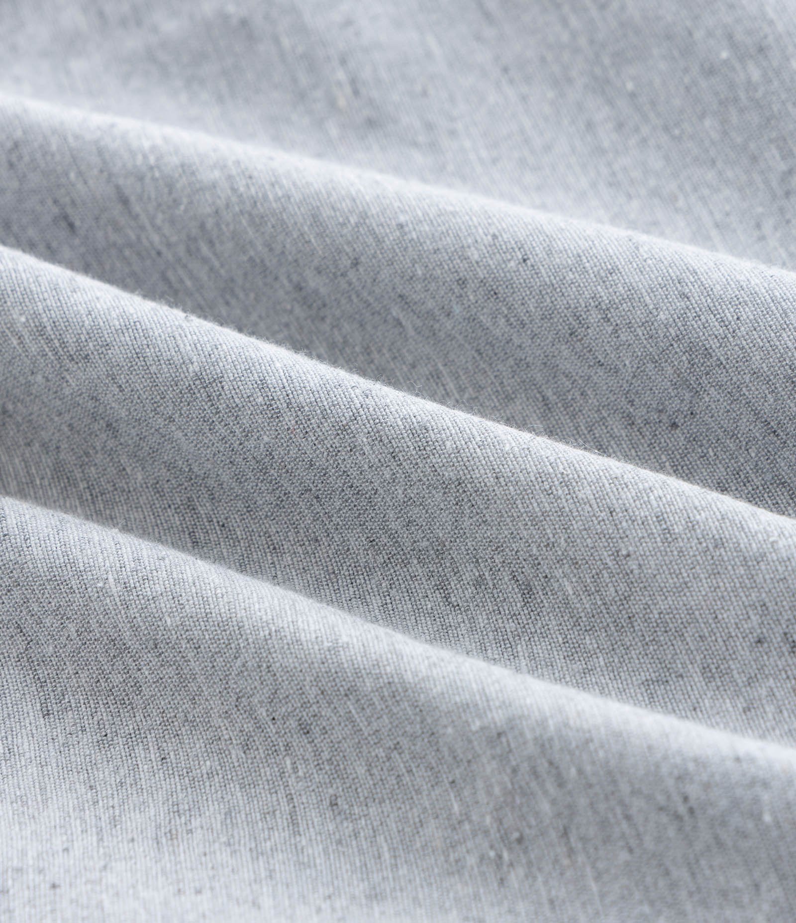 Bermuda em Algodão com Cós Elástico e Etiqueta Aplicada Cinza 3