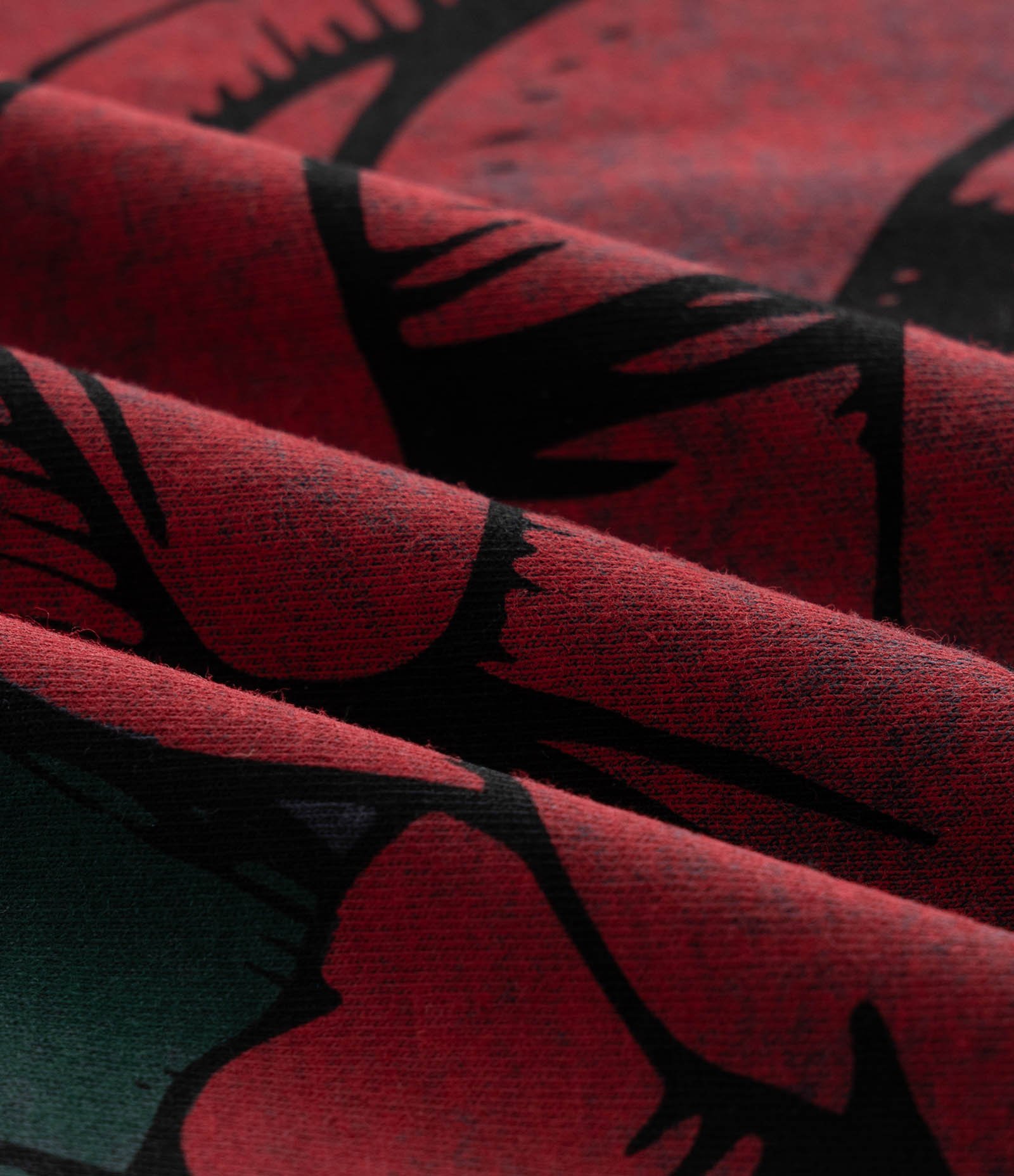 Camiseta Oversized em Meia Malha com Estampa Rosas Curve & Plus Size Preto 6