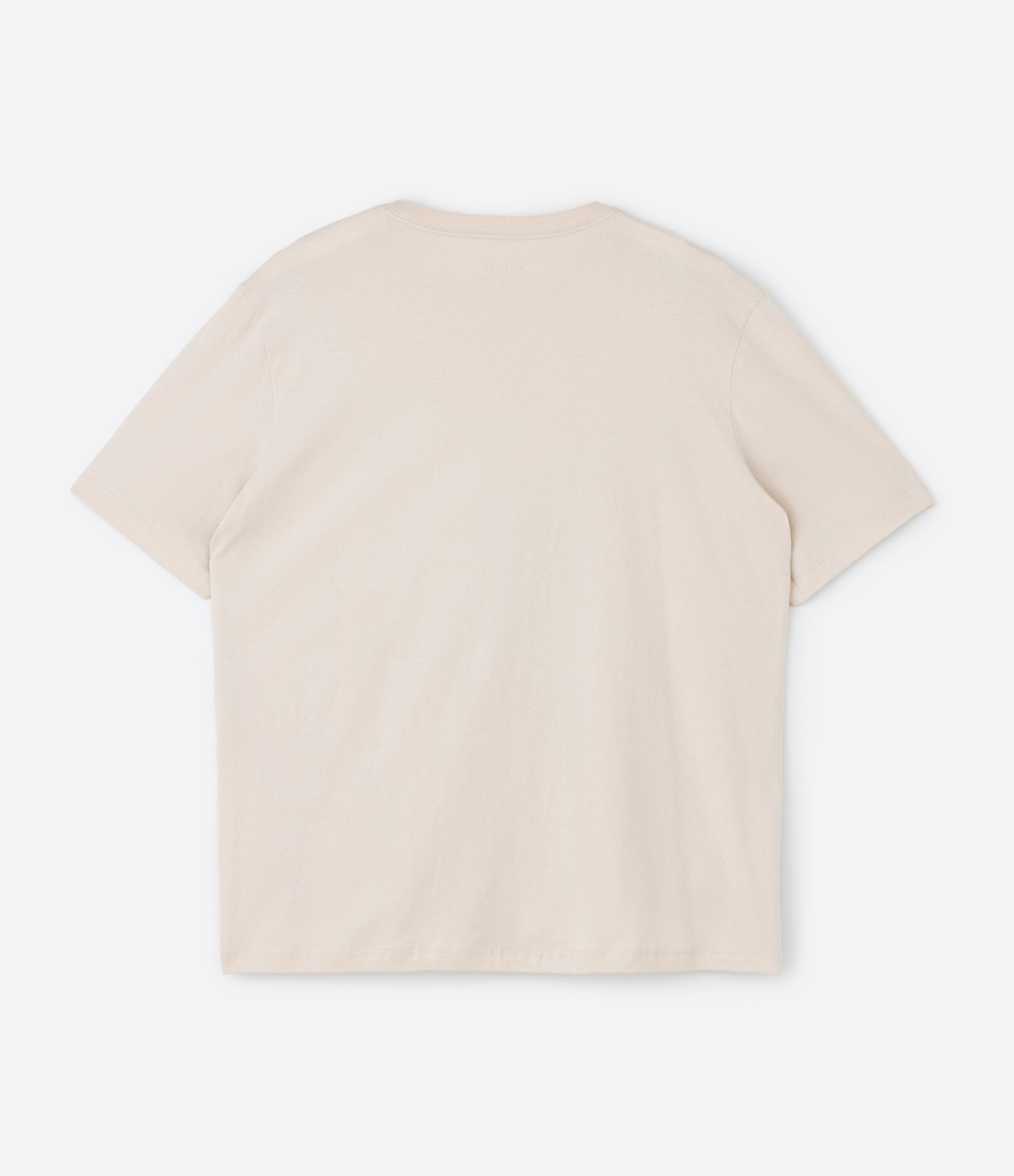 Camiseta Alongada em Meia Malha com Estampa Orquídea Curve & Plus Size Bege 2