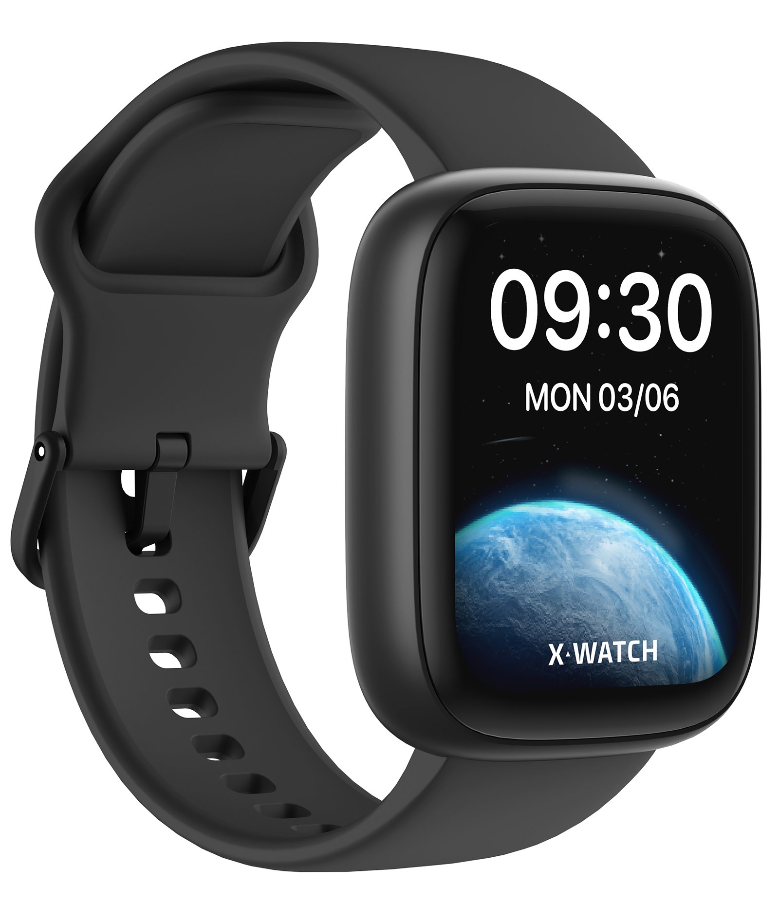 Relógio Smartwatch Silicone Unissex Xwatch Preto 5