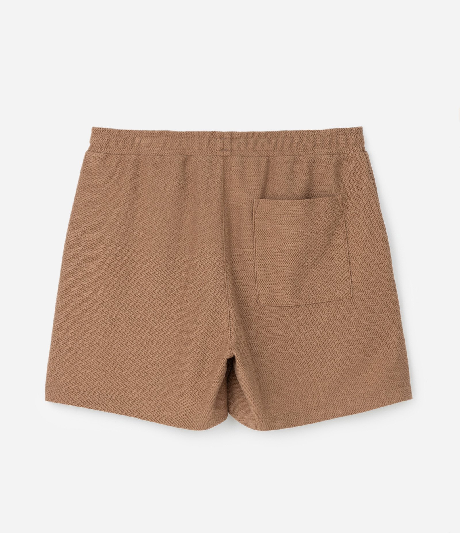 Bermuda Texturizada Lisa com Textura Marrom 6