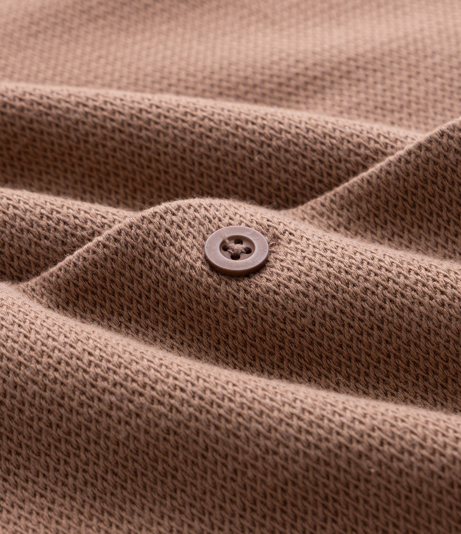 Camisa Boxy Manga Curta Texturizada Marrom 7