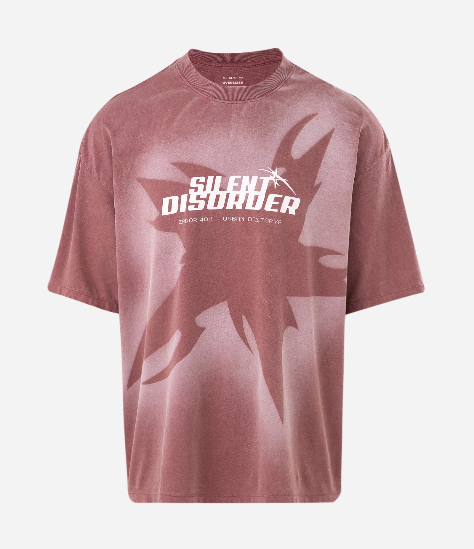 Camiseta Manga Curta Meia Malha SILENT DESORDER Vermelho 4