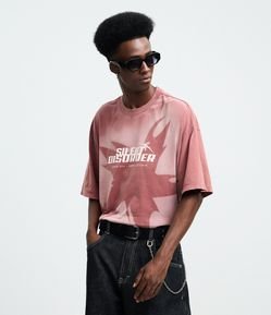 Camiseta Manga Curta Meia Malha SILENT DESORDER