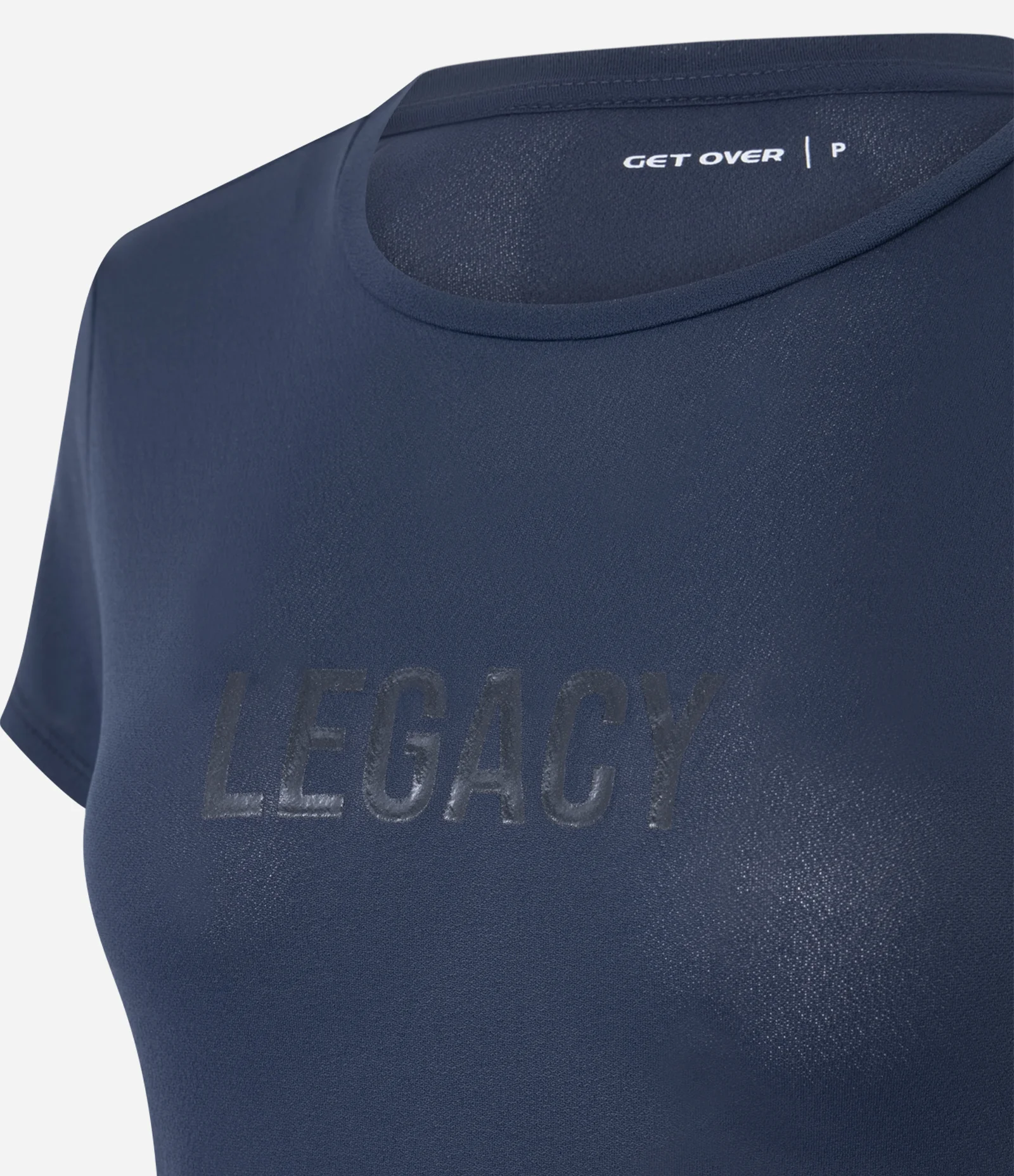 Camiseta Esportiva em Poliamida com Estampa Legacy Azul 2